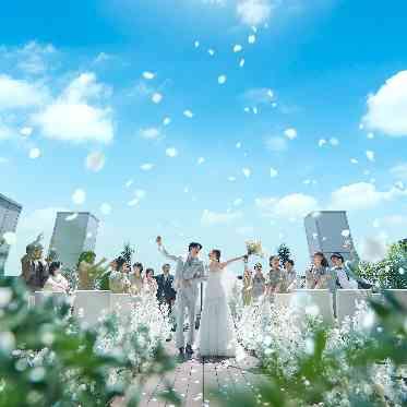 アヴァンセ リアン 大阪 テラス挙式