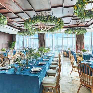 アヴァンセ リアン 大阪 ナチュラルな雰囲気の披露宴会場もご準備しております