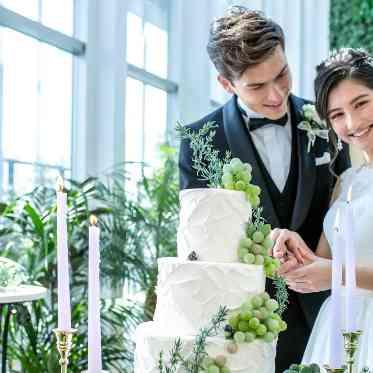 アヴァンセ リアン 大阪 ウェルカムパーティーケーキカット