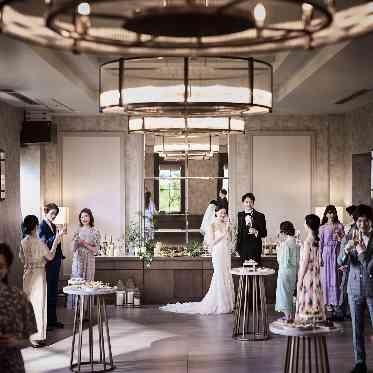 THE LANDMARK SQUARE OSAKA (ザ ランドマークスクエア オオサカ) 挙式後はウェルカムパーティーの時間をご用意。