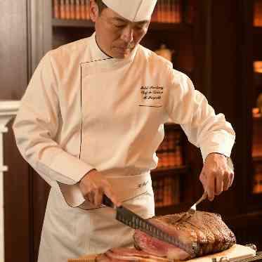 大人気ローストビーフのカッティングサービス♪