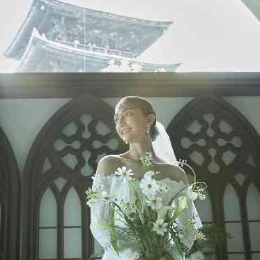 THE HIGASHIYAMA CLUB by HAPPO-EN(旧: 京都祝言 SHU:GEN ) レトロモダンな印象のチャペルは和装でも洋装でも映える