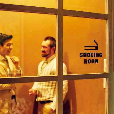 スモーキングルームを完備！煙草を吸われるゲストも快適にお過ごしいただけます。