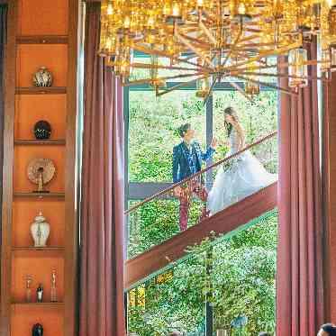 アルタビスタガーデン 憧れの階段入場♪