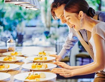 アルタビスタガーデン 料理の写真2