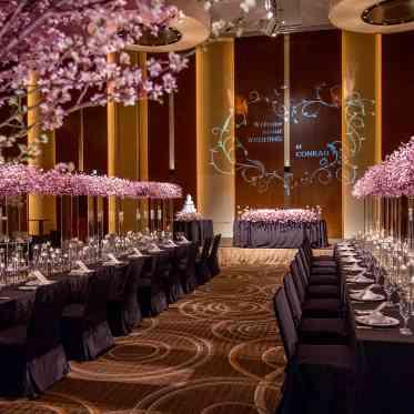 コンラッド東京 春には人気の桜コーディネートがおすすめ