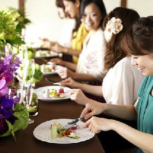 The Palm Garden(ザ・パームガーデン)<エルフラットグループ> 美味しい食事にゲストも大満足