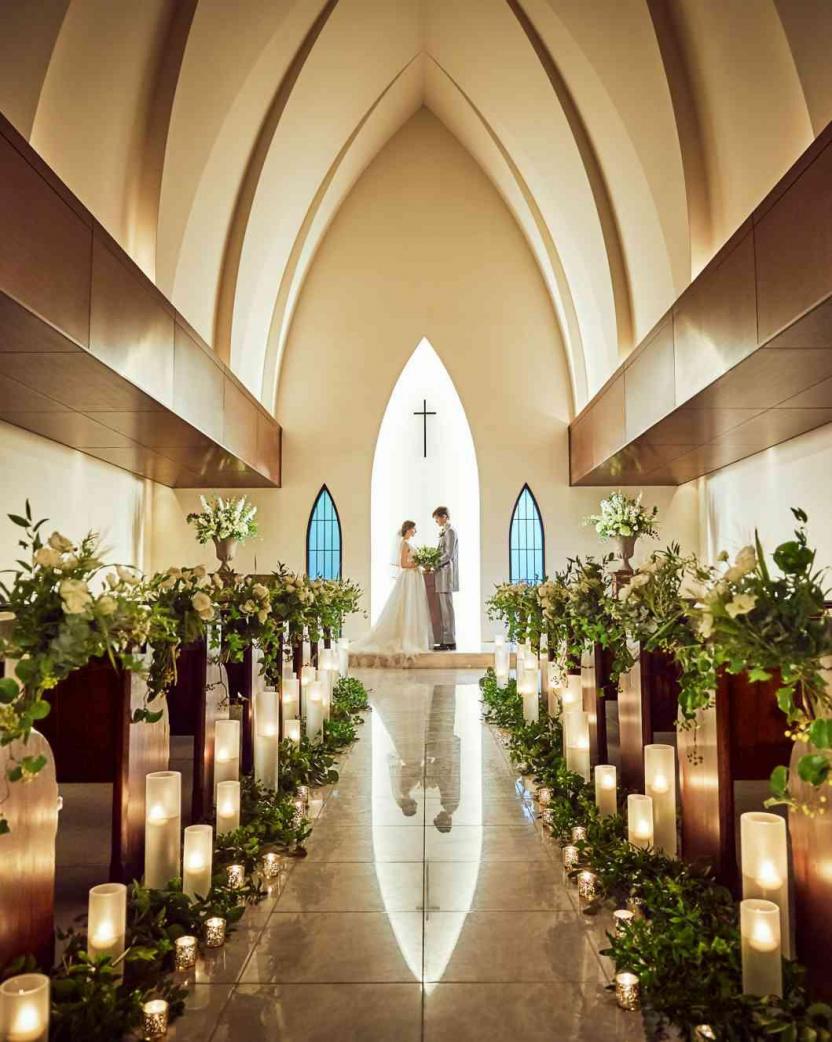 南青山サンタキアラ教会で結婚式 | 結婚式場を探すならハナユメ