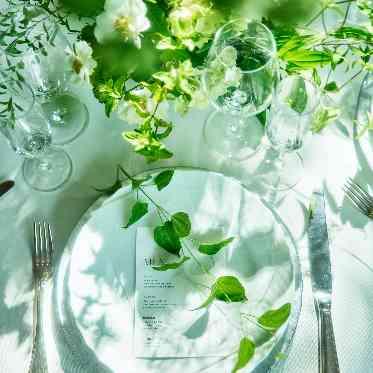 南青山サンタキアラ教会 木の温もりと緑が調和する、ナチュラルな祝宴空間