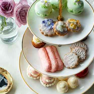 南青山サンタキアラ教会 ワンテーブルビュッフェも人気の演出。テーブル毎に楽しめるため感染対策としても◎