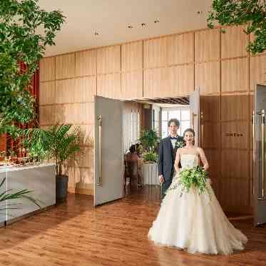 ゲストをお出迎え