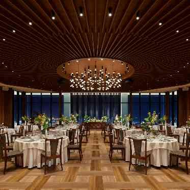 ノートルダム大阪ONE/FIVESTAR WEDDING 刻々と時間と共に移り変わる景色も格別