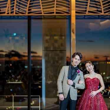 ノートルダム大阪ONE/FIVESTAR WEDDING 高層階からの夜景は大阪ONEだからこそ☆