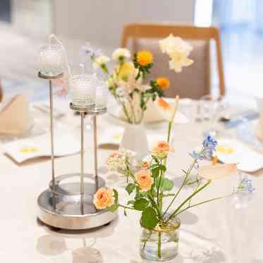 ノートルダム大阪ONE/FIVESTAR WEDDING フラワーコーディネーターがしっかりサポート＆アドバイスを行います！