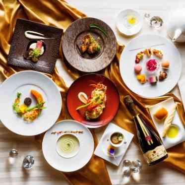 厳選された食材を使って