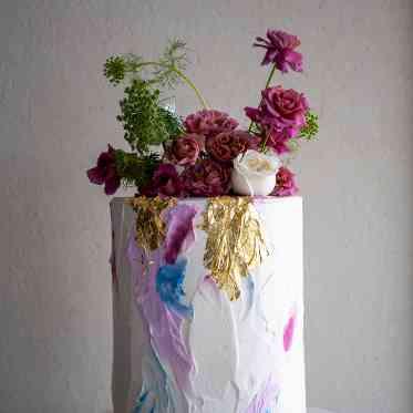 金箔がゴージャスで個性的