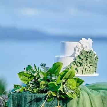 ウェディングケーキも