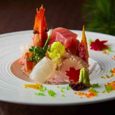 エルシオン KISARAZU 三崎産 鮪と地魚の造り