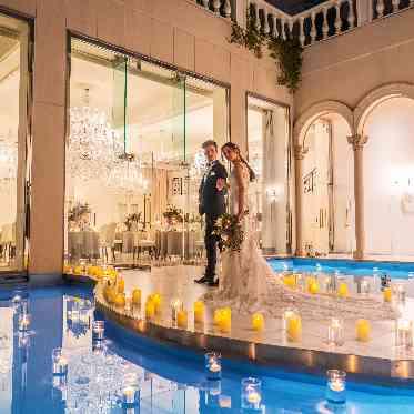 セント・ラファエロチャペル御堂筋~アンジェルミエール~ ナイトガーデン