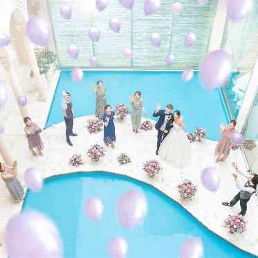 セント・ラファエロチャペル御堂筋~アンジェルミエール~ プールガーデン