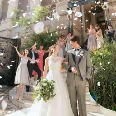 セント・ラファエロチャペル御堂筋~アンジェルミエール~ フラワーシャワー