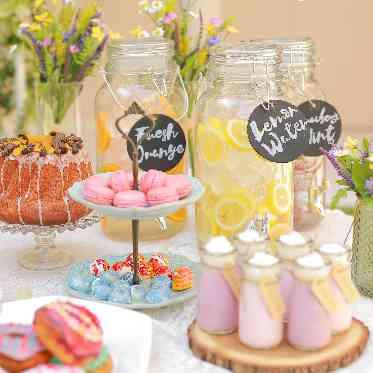 セント・ラファエロチャペル御堂筋~アンジェルミエール~ デザートビュッフェはゲストと一緒に楽しめる人気の演出★