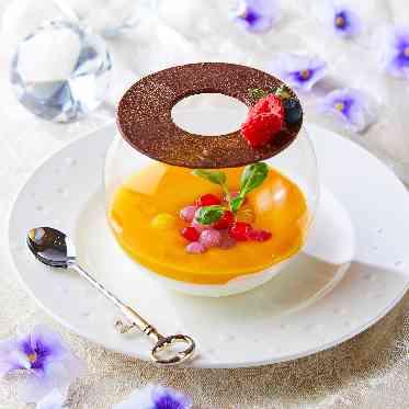 セント・ラファエロチャペル御堂筋~アンジェルミエール~ 見た目も可愛いデザート