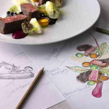 セント・ラファエロチャペル御堂筋~アンジェルミエール~ 色鮮やかなお料理