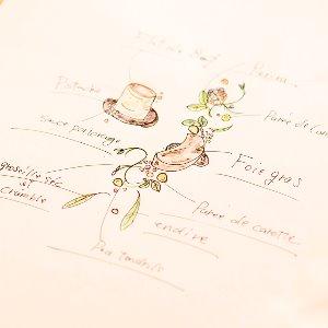 セント・ラファエロチャペル御堂筋~アンジェルミエール~ 一品一品、シェフの想いがこもっています。