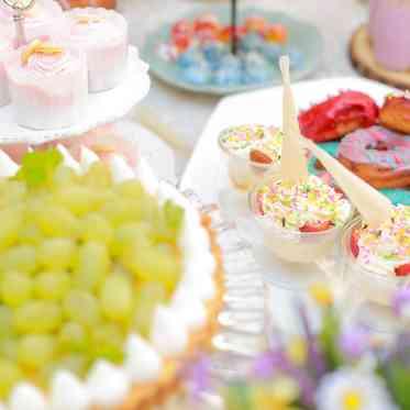 デザートビュッフェは女性人気No.1です。