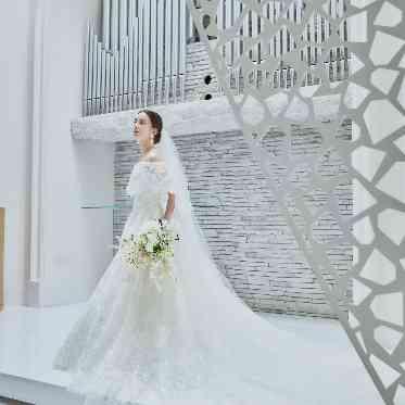 ステラ・デル・アンジェロ チャペルにてイメージ撮影(ロケーションフォト)