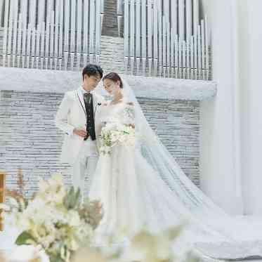 ステラ・デル・アンジェロ チャペルにてイメージ撮影(ロケーションフォト)