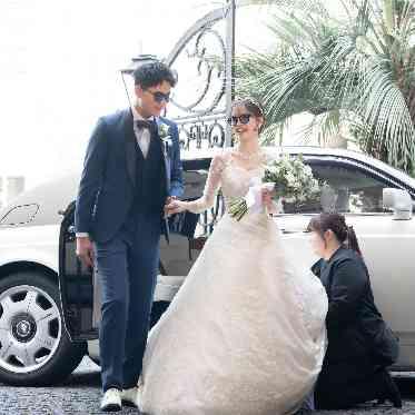 ステラ・デル・アンジェロ 会場専用の入場演出として「ロールスロイス入場」が叶う