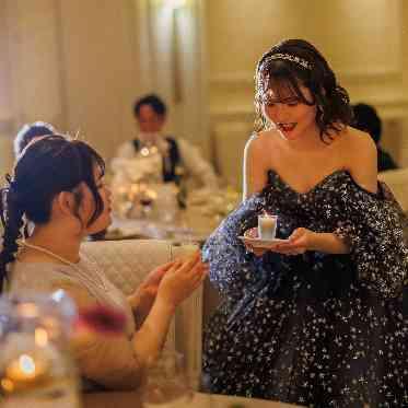 ゲストと一体感の生まれるキャンドルリレー