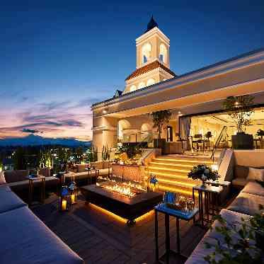 ステラ・デル・アンジェロ テラス 夜景