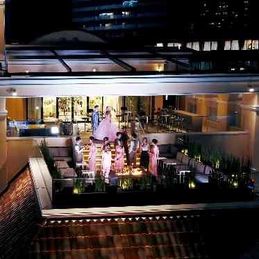 ステラ・デル・アンジェロ 3Fテラスにてウエルカムパーティ