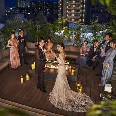 ステラ・デル・アンジェロ 3Fテラスにてウエルカムパーティ