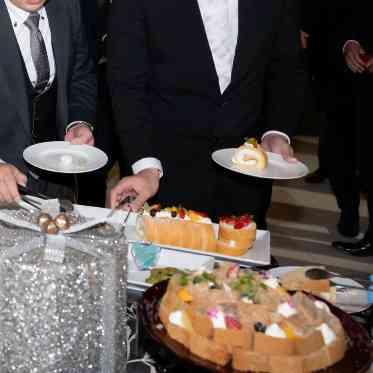 ステラ・デル・アンジェロ ガーデンにてデザートタイム