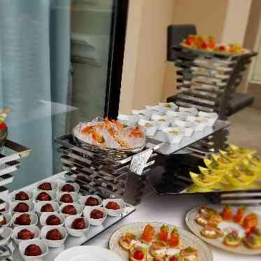 ステラ・デル・アンジェロ ガーデンにてデザートタイム