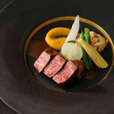 ステラ・デル・アンジェロ フレンチ|¥20,000コース|肉料理|国産牛フィレ肉のポワレ マデラソース