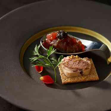 ステラ・デル・アンジェロ フレンチ|¥20,000コース|前菜|アミューズブーシュ