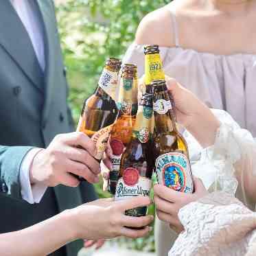 アニヴェルセル 大阪 外国の瓶ビールを多数ご用意♪飲み比べで盛り上がろう!