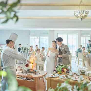 アニヴェルセル 大阪 ゲストと距離が近く、自然体で過ごせるアットホームなパーティスタイル