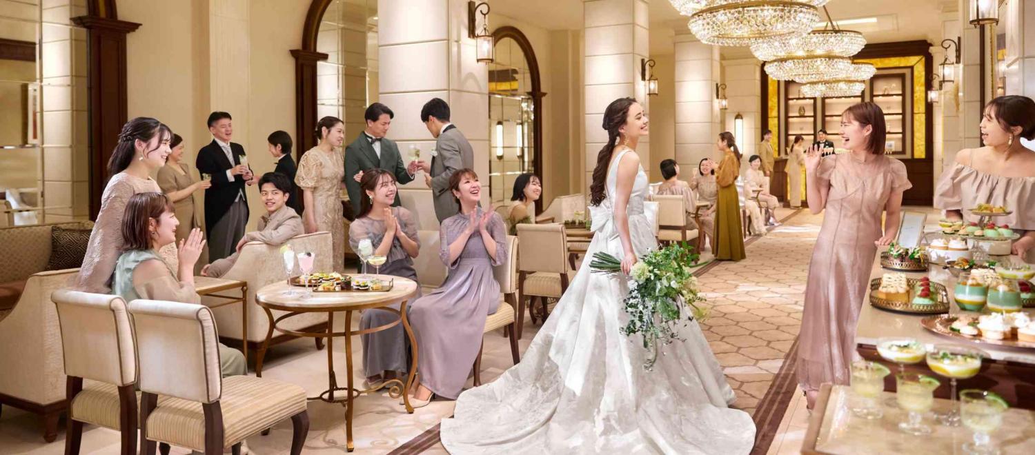 アニヴェルセル 大阪 ロビー・控室