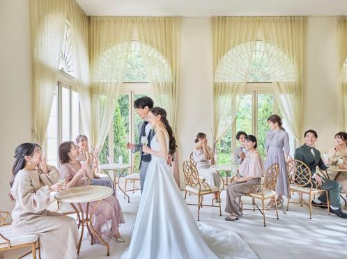 アニヴェルセル 大阪 ロビー・控室