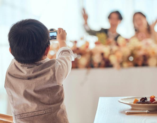 アニヴェルセル 大阪 ロビー・控室