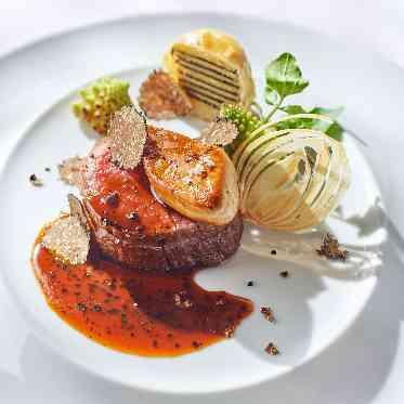 アニヴェルセル 大阪 お肉料理