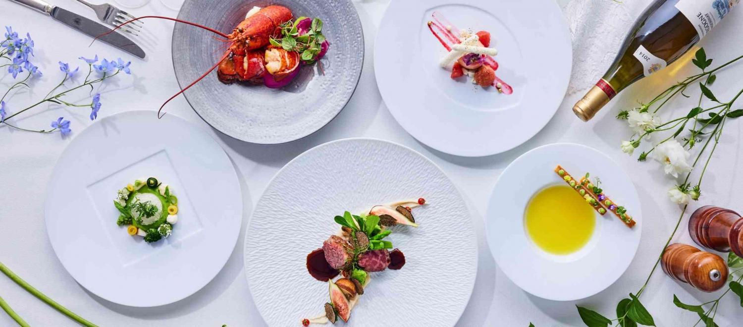 アニヴェルセル 大阪 料理