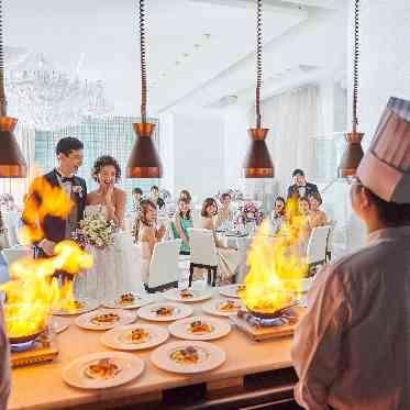 セント・ラファエロチャペル東京 オープンキッチン付きの貸切会場はゲストからも好評