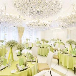 グリーンでまとめてナチュラルな雰囲気に